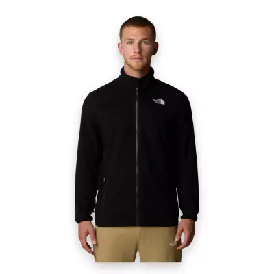 The North Face Nf0A855X M 100 Glacier Full Zip -Eu Siyah Unisex Outdoor 