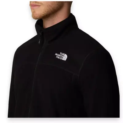 The North Face Nf0A855X M 100 Glacier Full Zip -Eu Siyah Unisex Outdoor - 4