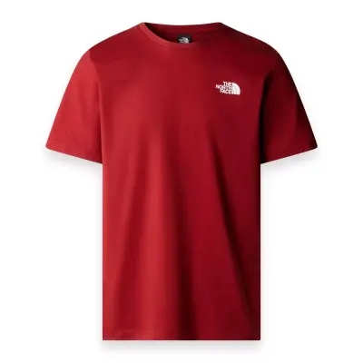 The North Face Nf0A87Np M S/S Box Nse Tee Kırmızı Erkek T-Shirt - 4