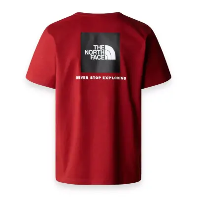 The North Face Nf0A87Np M S/S Box Nse Tee Kırmızı Erkek T-Shirt - 5