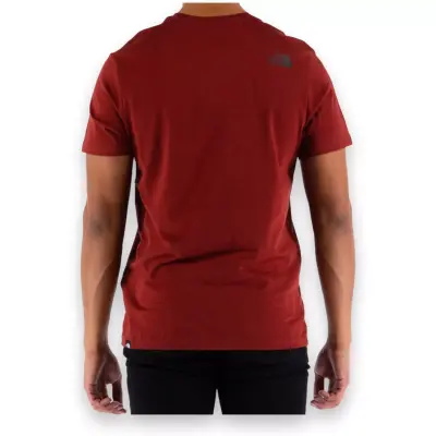 The North Face Nf0A87Nw M S/S Rust 2 Tee Kırmızı Erkek T-Shirt - 2