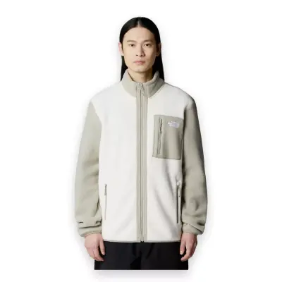 The North Face Nf0A883R M Yumiori Full Zip Polar Beyaz Unisex Outdoor - 1