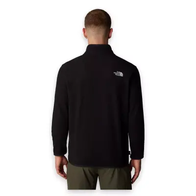 Thr North Face Nf0A855W M 100 Glacier 1/4 Zip Eu Siyah Erkek Sweatshirt - 2