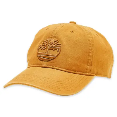 Timberland Tb0A1E9M Cotton Canvas Baseball Cap Tarçın Unisex Şapka - 1