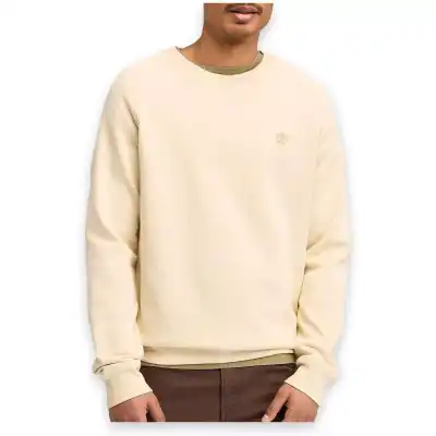 Timberland Tb0A2Bnk Ls Exeter River Basic Brushed Krem Erkek Sweatshirt - 2