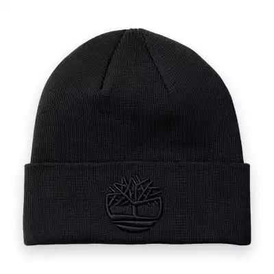 Timberland Tb0A2Pjr Tonal 3D Embroidery Beanie Siyah Unisex Bere - 2