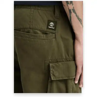 Timberland Tb0A5Tvy Twill Cargo Pantolon Erkek Pantolon - 4