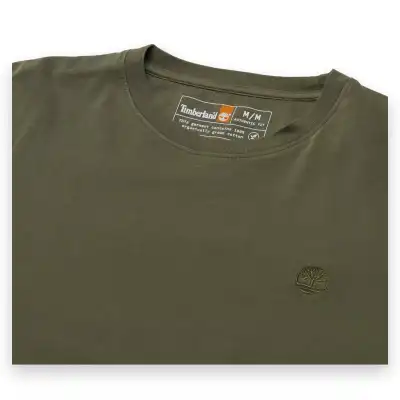 Timberland Tb0A5Yay Garment Dye Sleeve Haki Erkek T-Shirt - 2