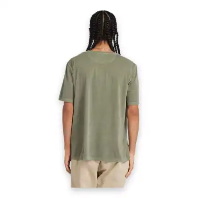 Timberland Tb0A5Yay Garment Dye Sleeve Haki Erkek T-Shirt - 4