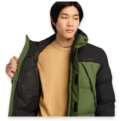 Timberland Tb0A6267 Durable Water Repellent Puffer Jacket Haki Erkek Mont - 2