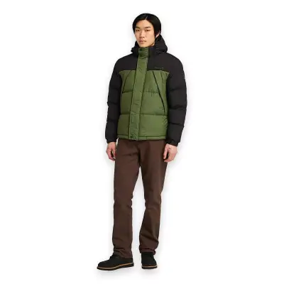 Timberland Tb0A6267 Durable Water Repellent Puffer Jacket Haki Erkek Mont - 5