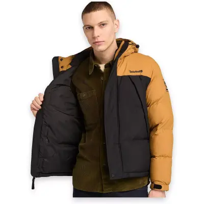 Timberland Tb0A6267 Durable Water Repellent Puffer Jacket Turuncu Erkek Mont - 2