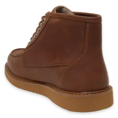 Timberland Tb0A6Aze Newmarket Mid Lace Up Chukka Boot Kahverengi Erkek Bot - 4