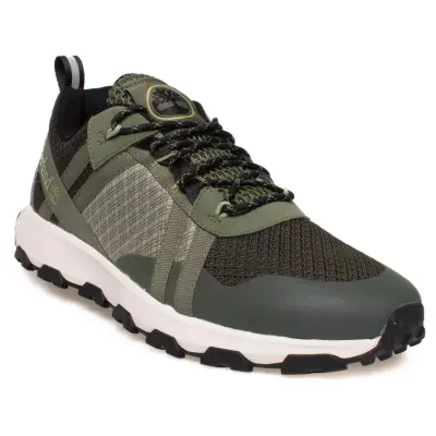 Timberland Tb0A6B3H Winsor Trail LaceUp Yeşil Erkek Spor Ayakkabı - 1