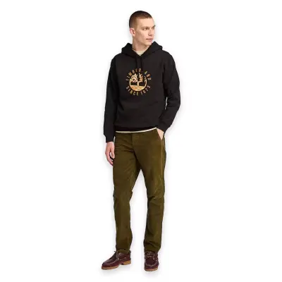 Timberland Tb0A6Vgt Holiday Graphic Hoodie Siyah Erkek Sweatshirt - 2