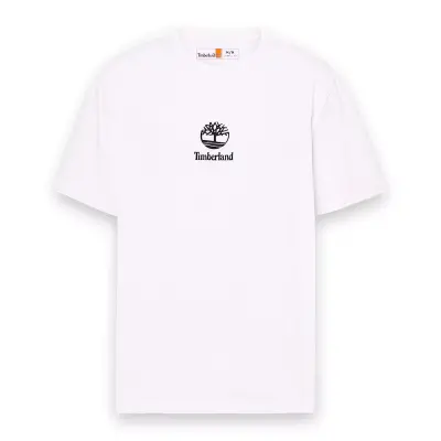 Timberland Tb0A6Wwt Print Stack Logo Sleeve Tee Beyaz Erkek T-Shirt - 4