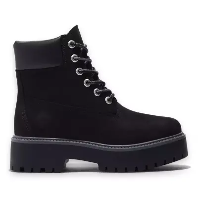 Timberland Tb1A5Rh5Z Stone Street 6 Inch Lace Up Waterproof B Siyah Kadın Bot - 2