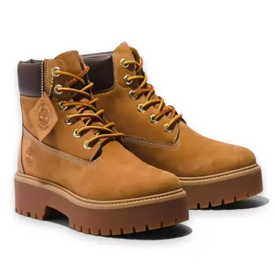 Timberland Tb1A5Rjd Stone Street 6 Inch Lace Up Waterproof Tarçın Kadın Bot - 1