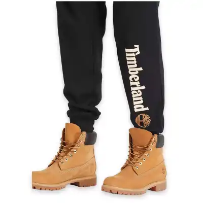 Timberlandtb0A5Yfb Brushed Back Sweatpant Siyah Erkek Eşofman Altı - 3