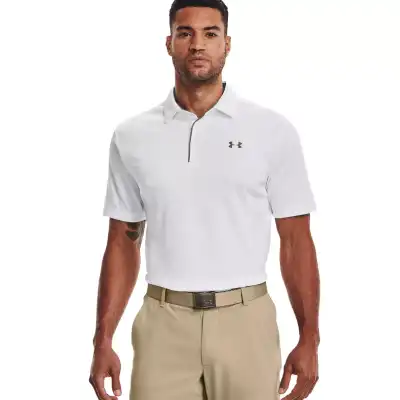 Under Armour 1290140 Tech Polo Beyaz Erkek T-Shirt 