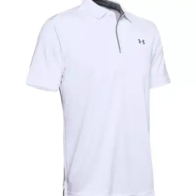 Under Armour 1290140 Tech Polo Beyaz Erkek T-Shirt - 4