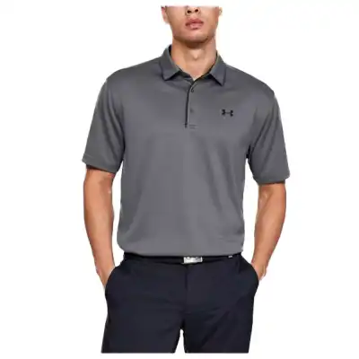 Under Armour 1290140 Tech Polo Gri Erkek T-Shirt 