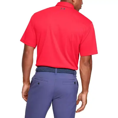 Under Armour 1290140 Tech Polo Kırmızı Erkek T-Shirt - 2