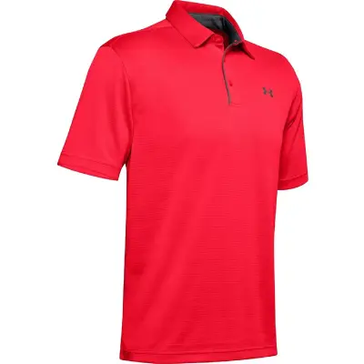 Under Armour 1290140 Tech Polo Kırmızı Erkek T-Shirt - 4