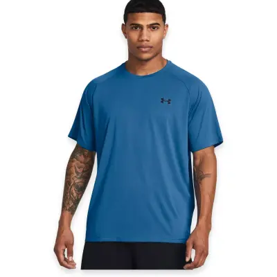 Under Armour 1326413 Tech 2.0 Tee Mavi Erkek T-Shirt - 1