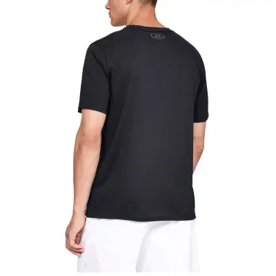 Under Armour 1329582 Teamİssue Wordmark T-Shirt Siyah Erkek Giyim - 4