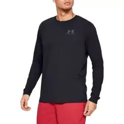 Under Armour 1329585 Sportstyle Leftchest Lst Siyah Erkek T-Shirt - 1