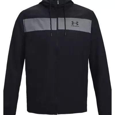 Under Armour 1361621 Ua Sportstyle Windbreaker Siyah Erkek Ceket - 4