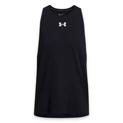 Under Armour 1361901 Ua Baseline Cotton Tank Siyah-Beyaz Erkek Atlet - 3