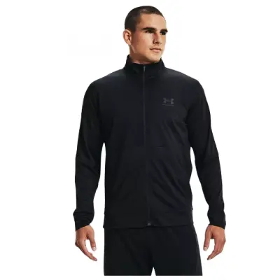 Under Armour 1366202 Pique Track Jacket Siyah Erkek Ceket - 1