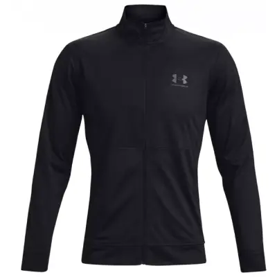 Under Armour 1366202 Pique Track Jacket Siyah Erkek Ceket - 4