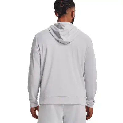 Under Armour 1373357 Ua Armour Fleece Fz Hoodie Gri Erkek Ceket - 2