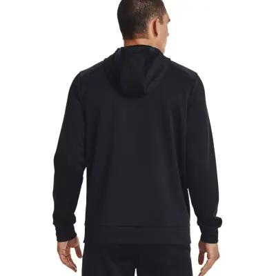 Under Armour 1373357 Ua Armour Fleece Fz Hoodie Siyah Erkek Ceket - 2