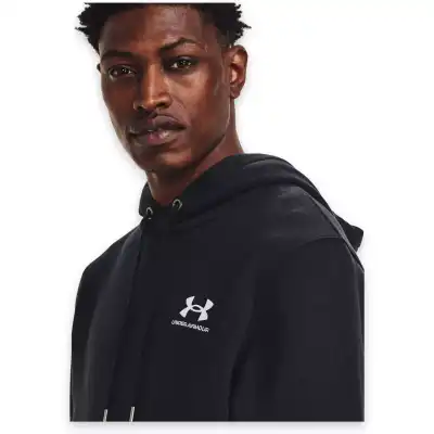 Under Armour 1373880 Ua Icon Fleece Hoodie Siyah Erkek Sweatshirt - 2