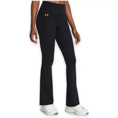 Under Armour 1379176 Motion Flare Pant Siyah-Beyaz Kadın Tayt - 1