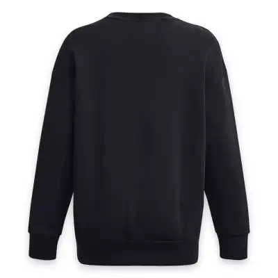 Under Armour 1379475 Essential Flc Os Crew Sweat Siyah Kadın Sweatshirt - 5