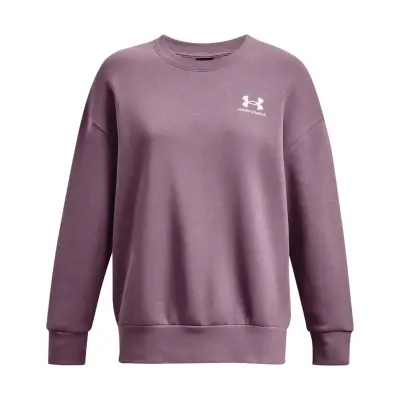 Under Armour 1379475 Essential Flc Sweat Mor Kadın Sweatshirt - 4