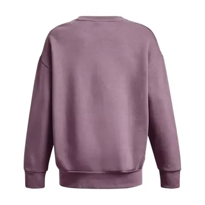 Under Armour 1379475 Essential Flc Sweat Mor Kadın Sweatshirt - 5