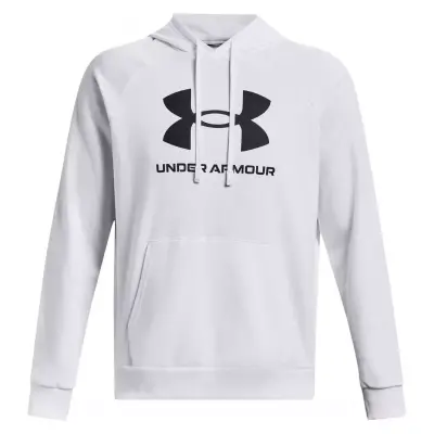 Under Armour 1379758 Ua Rival Fleece Beyaz Erkek Sweatshirt 