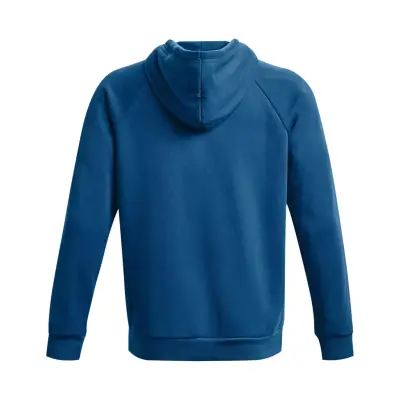 Under Armour 1379758 Ua Rival Fleece Logo Mavi Erkek Sweatshirt - 5