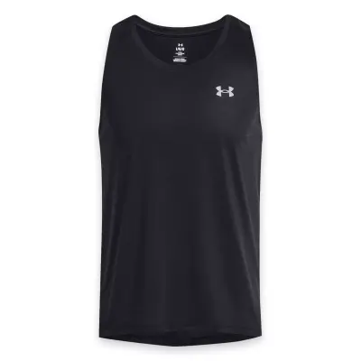 Under Armour 1382585 Ua Launch Singlet Atlet Siyah Erkek Atlet - 4