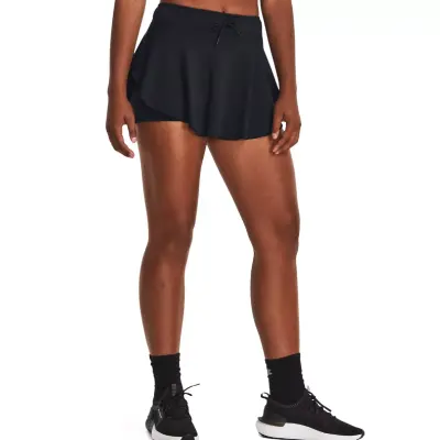 Under Armour 1383636 Essential Split Skort Siyah Kadın Spor Etek - 1