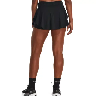 Under Armour 1383636 Essential Split Skort Siyah Kadın Spor Etek - 2