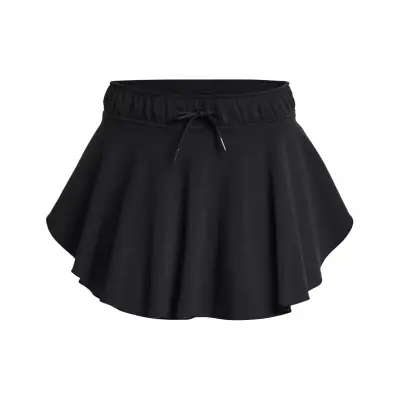 Under Armour 1383636 Essential Split Skort Siyah Kadın Spor Etek - 4