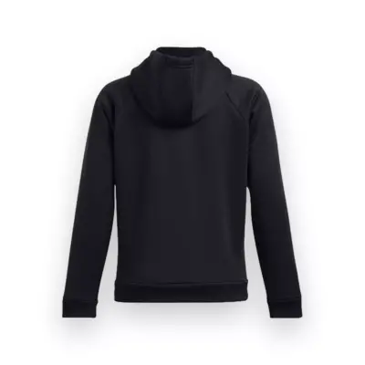 Under Armour 1386507 Ua Armour Fleece Hoodie Siyah Kadın Sweatshirt - 5