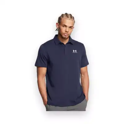 Under Armour 1386608 Ua Icon Polo Lacivert Erkek T-Shirt - 1